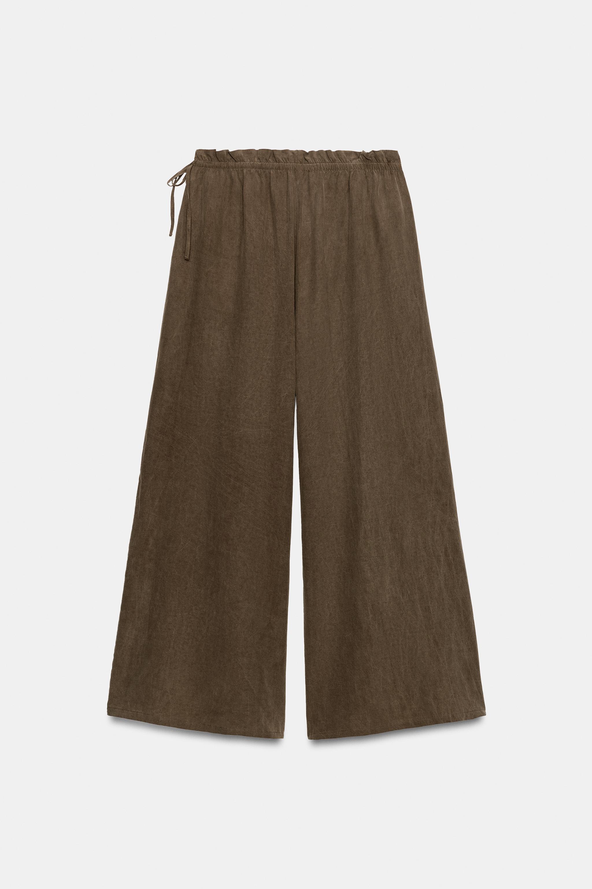 PANTALON PALAZZO NŒUD